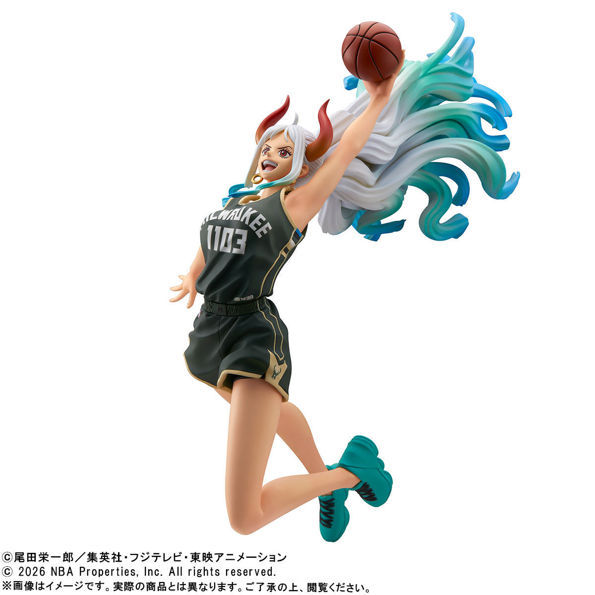 One Piece x NBA MASTER STARS PIECE - The Yamato Milwaukee Bucks [Pre-order Jan 2027]