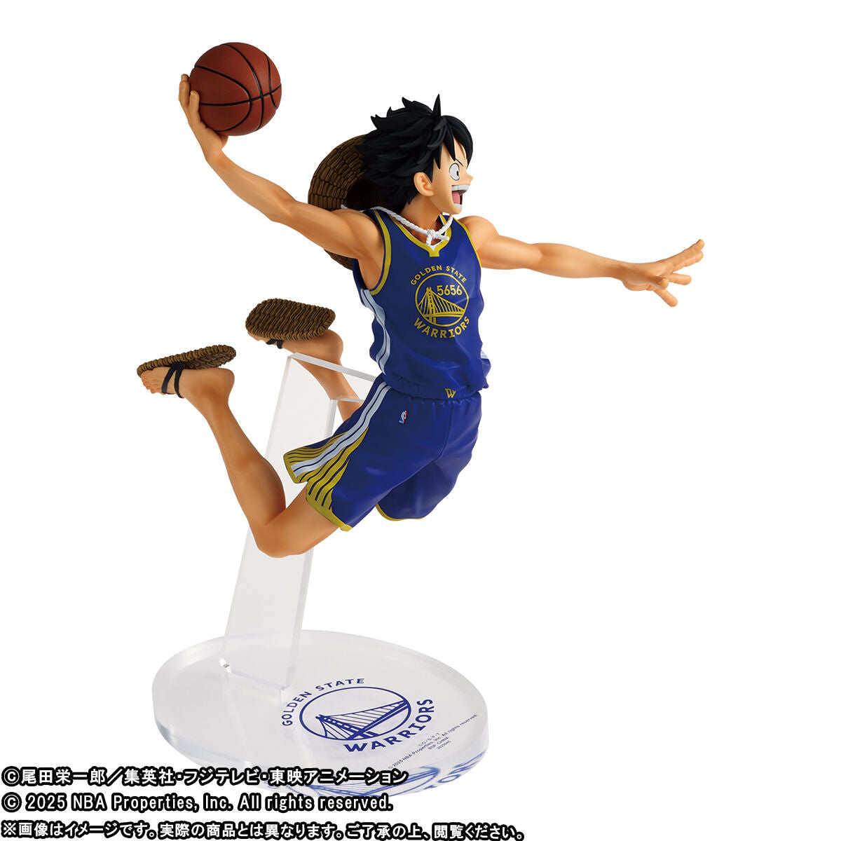 ワンピース NBA MSP ルフィ GOLDEN STATE WARRIORS One Piece x NBA Master Stars - Monkey D. Luffy (6 Types) [Pre