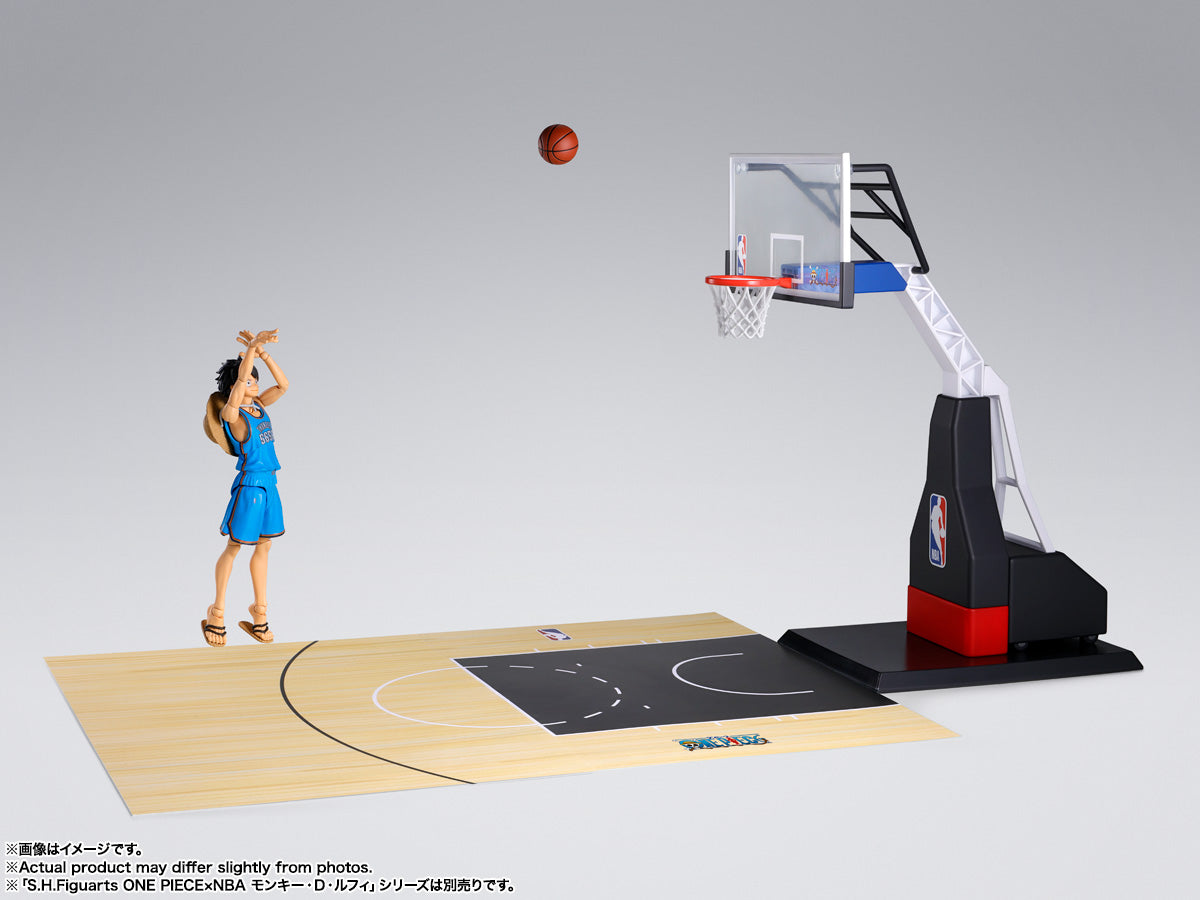 One Piece x NBA S.H.Figuarts - Basketball Goal Set [Pre-Order Oct