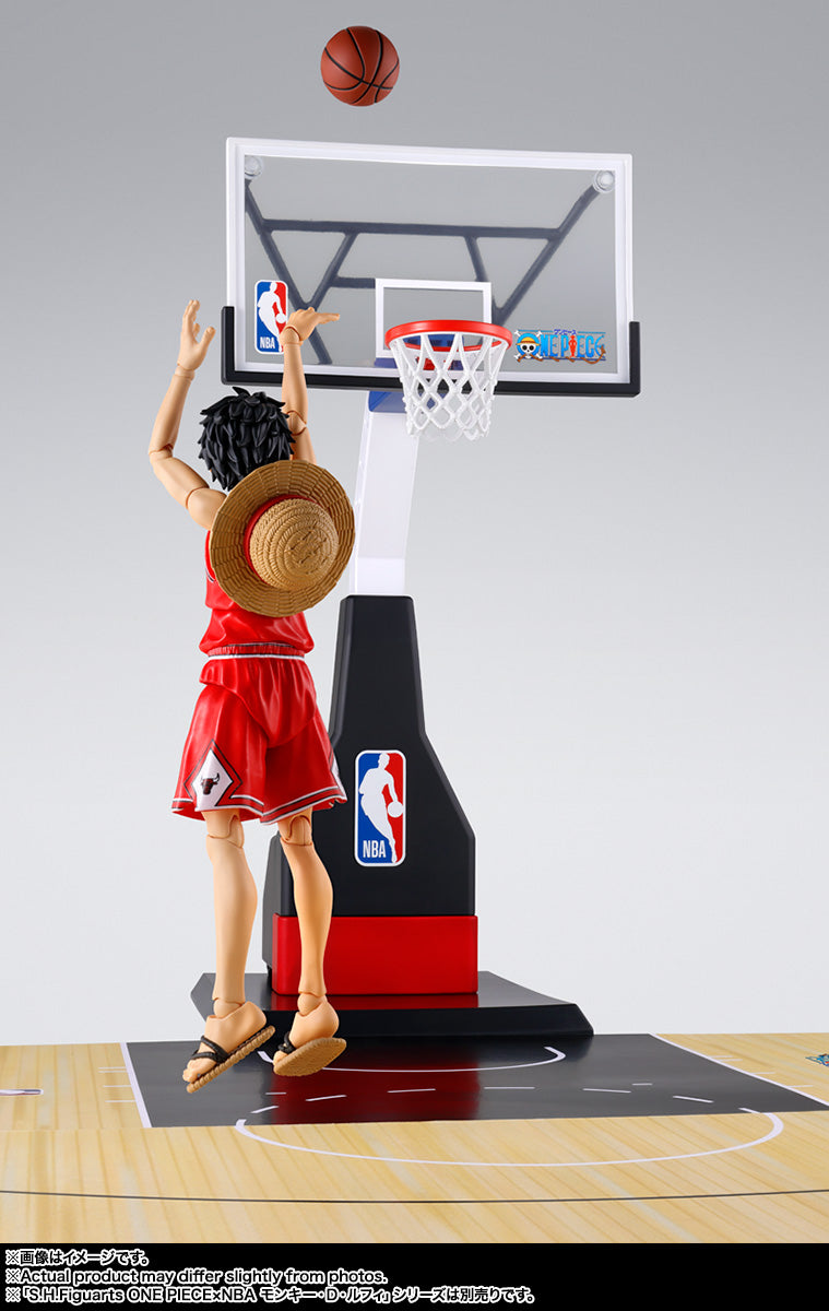 NBA フィギュア　10体セット One Piece x NBA S.H.Figuarts - Basketball Goal Set [Pre-Order Oct