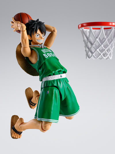 One Piece x NBA S.H.Figuarts - Monkey D. Luffy Boston Celtics ver. [Pre-Order Feb 2027]