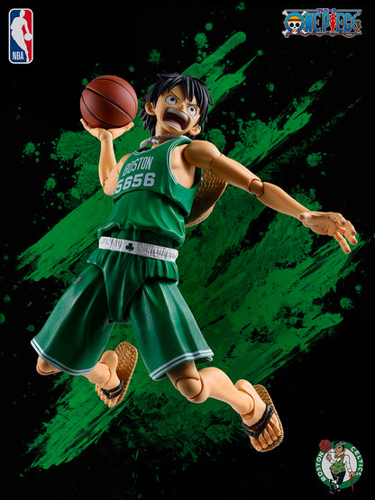 One Piece x NBA S.H.Figuarts - Monkey D. Luffy Boston Celtics ver. [Pre-Order Feb 2027]