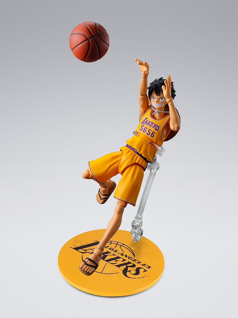 One Piece x NBA S.H.Figuarts - Monkey D. Luffy Los Angeles Lakers ver. [Pre-Order Oct 2026]