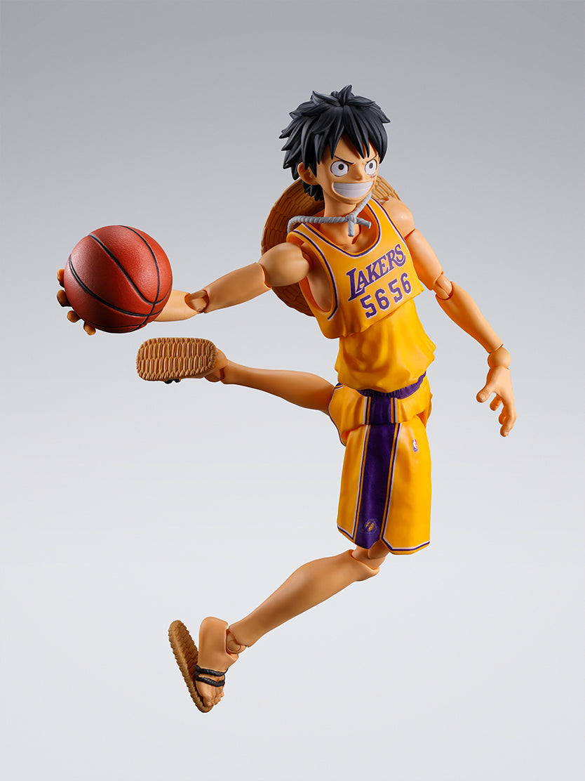 One Piece x NBA S.H.Figuarts - Monkey D. Luffy Los Angeles Lakers ver. [Pre-Order Oct 2026]