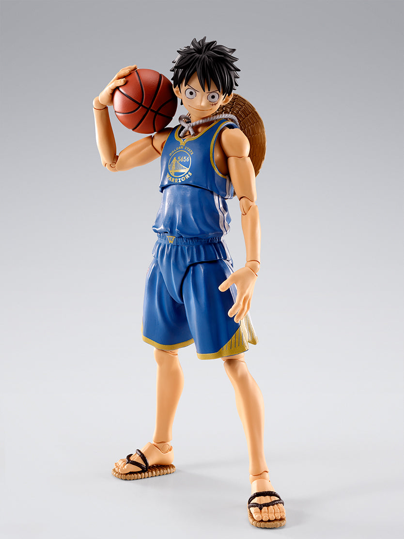 ONE PIECE×NBA ルフィ　GOLDEN STATE WARRIORS One Piece x NBA S.H.Figuarts - Monkey D. Luffy Golden State