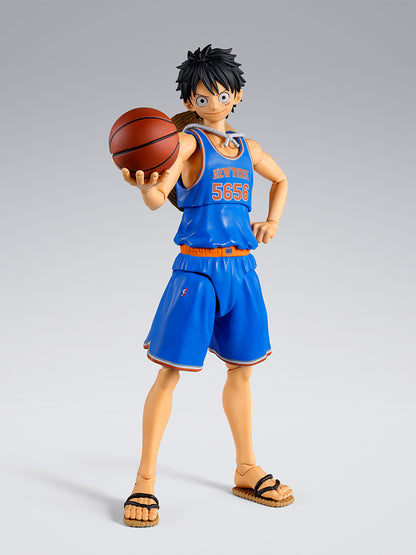 One Piece x NBA S.H.Figuarts - Monkey D. Luffy New York Knicks ver. [Pre-Order Oct 2026]