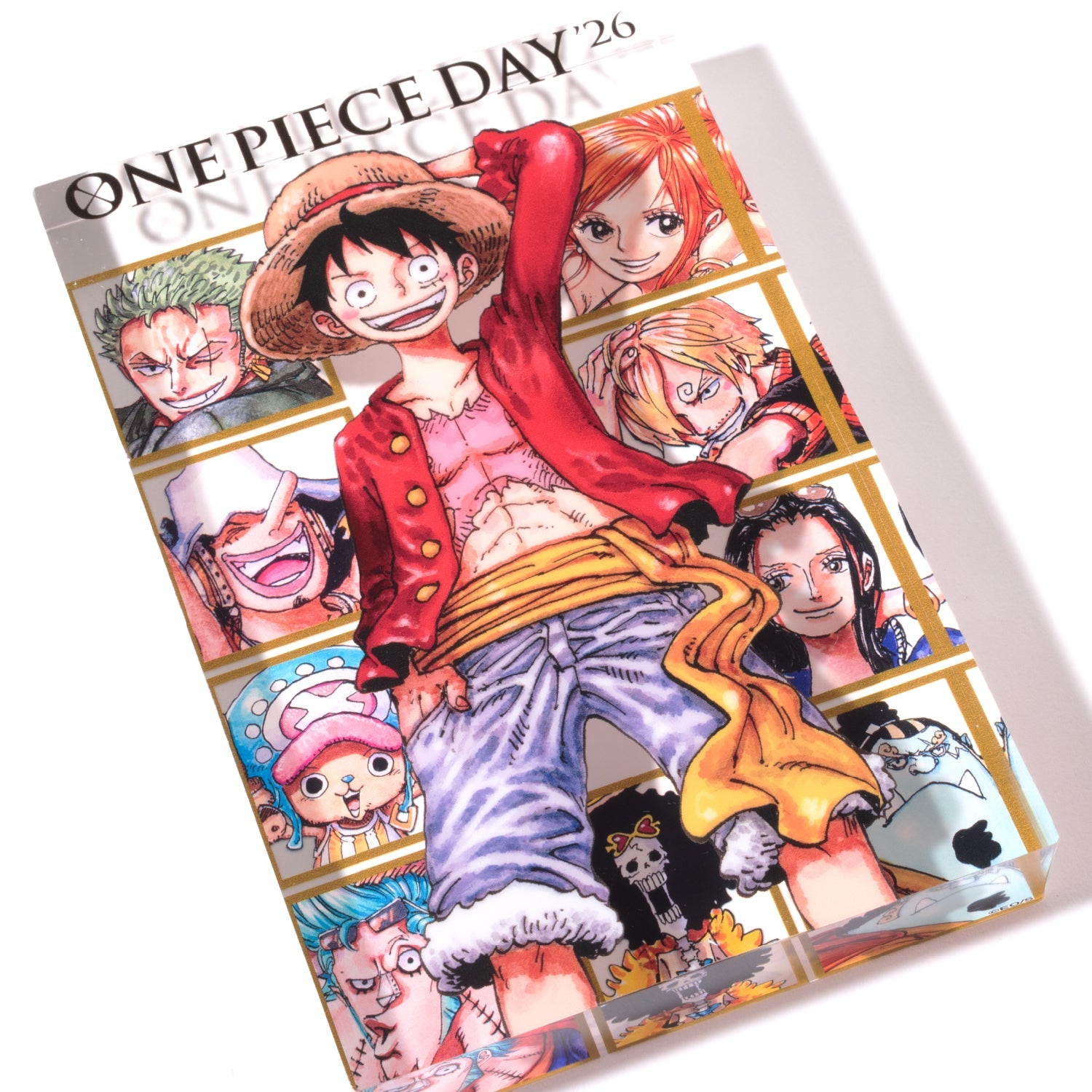 One Piece x One Piece Day 26 - Acrylic Block Staw Hat Crew