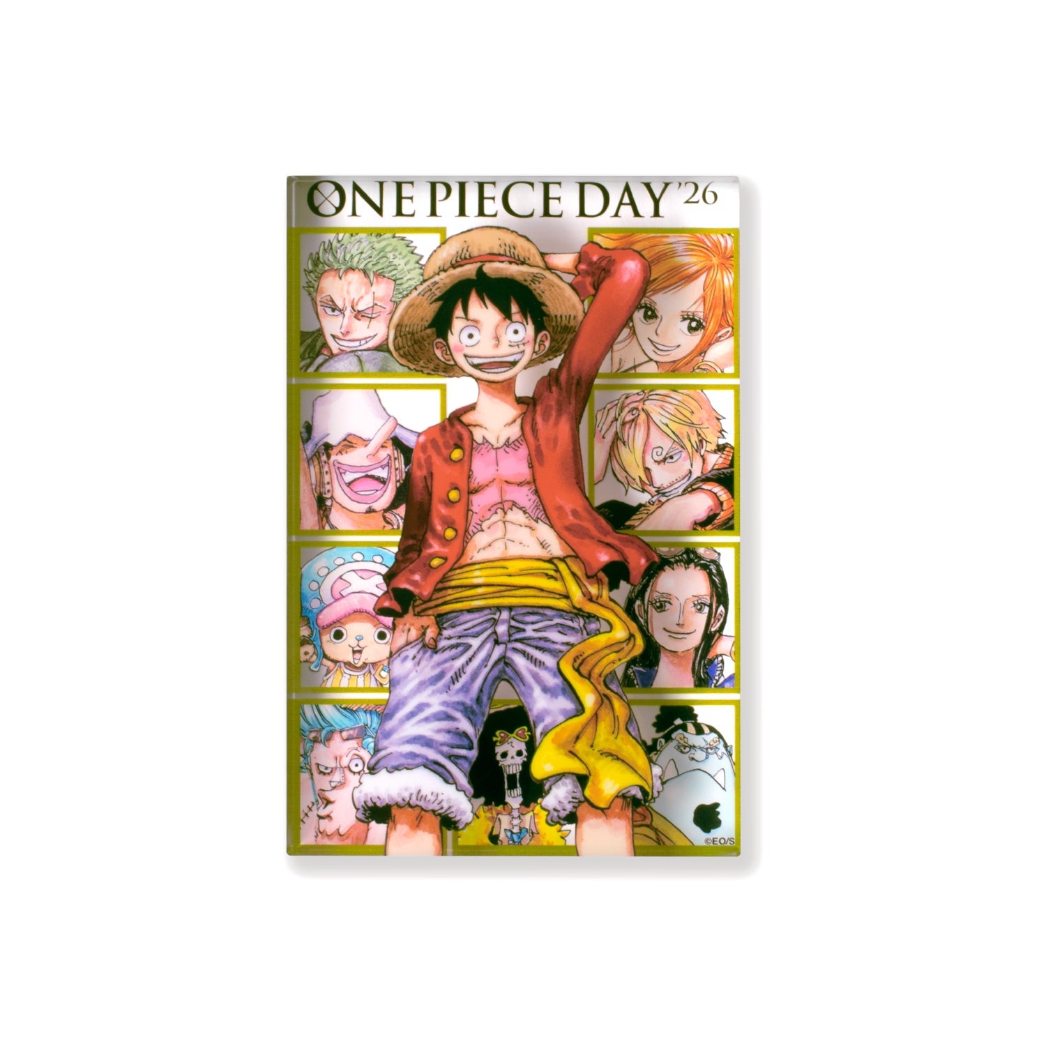 One Piece x One Piece Day 26 - Acrylic Block Staw Hat Crew