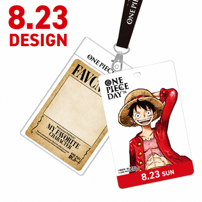 One Piece x One Piece Day 26 - Admission Pass & Character Card (2 Types)