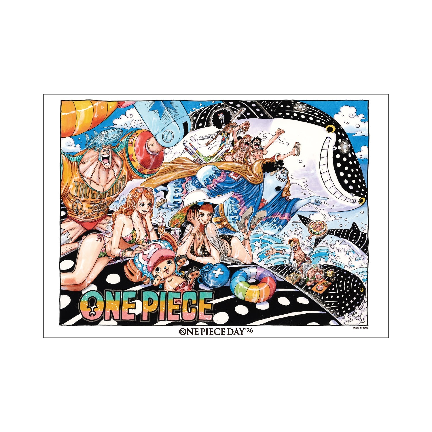 One Piece x One Piece Day 26 - Summer! Hologram Poster (4 Types)