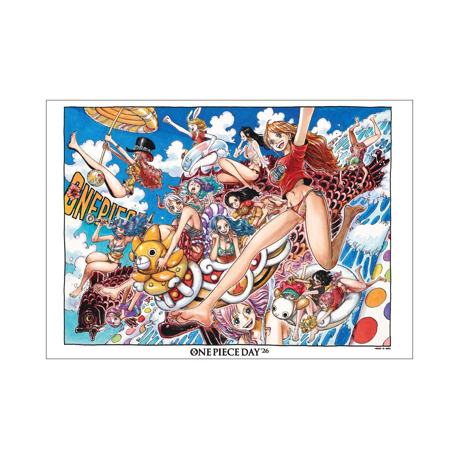 One Piece x One Piece Day 26 - Summer! Hologram Poster (4 Types)