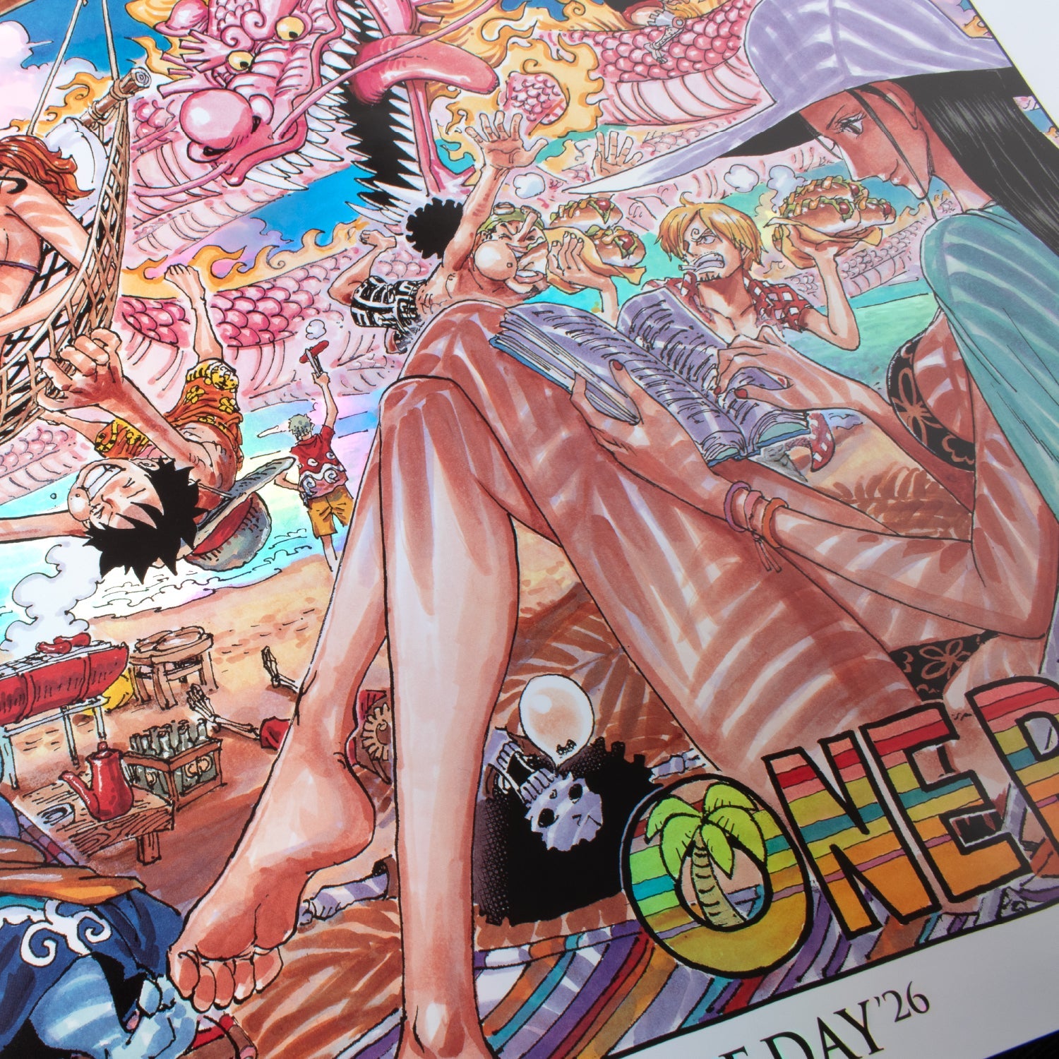 One Piece x One Piece Day 26 - Summer! Hologram Poster (4 Types)