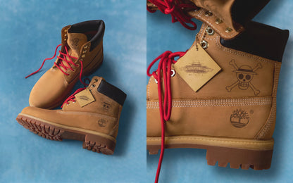 One Piece x Timberland Collaboration - Waterproof Boots Luffy