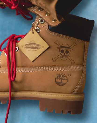 One Piece x Timberland Collaboration - Waterproof Boots Luffy