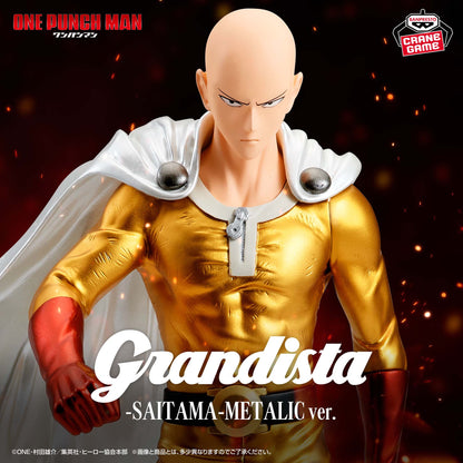 One Punch Man Grandista - Saitama Metallic Ver. [Pre-Order Jul 2026]