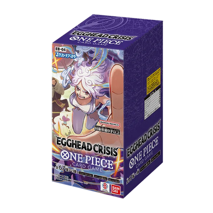 One Piece Card Game - Extra Booster EGGHEAD CRISIS [EB-04] (Box or Pack) [Pre-Order End Jan 2026]