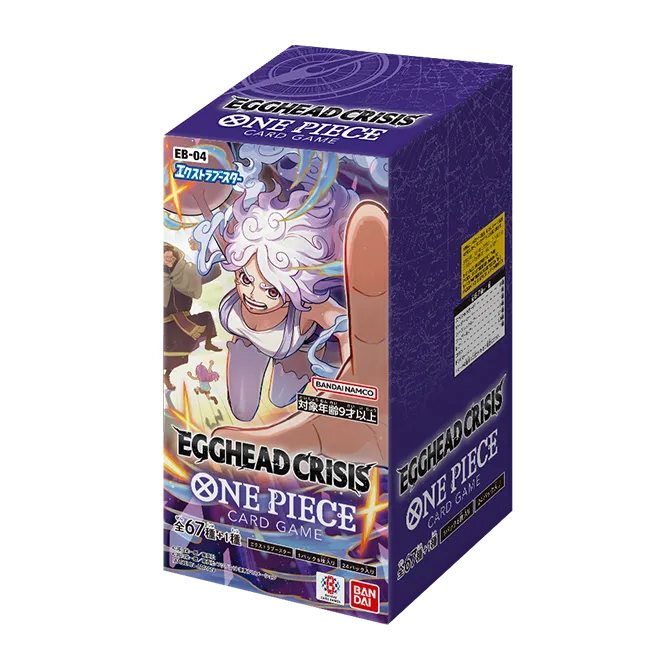 One Piece Card Game - Extra Booster EGGHEAD CRISIS [EB-04] (Box or Pack) [Pre-Order End Jan 2026]