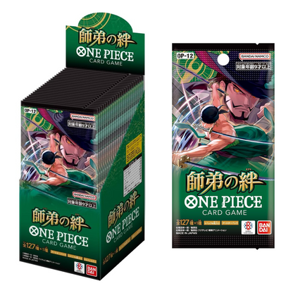 One Piece Card Game - Master and Student Bonds [OP-12] (Box)
