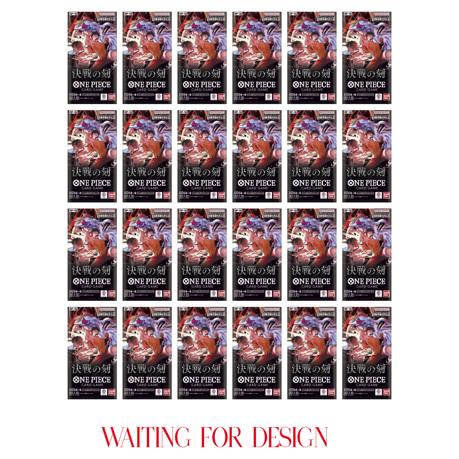 One Piece Card Game - The Moment of Decisive Battle [OP-16] (Pack or Box) [Pre-Order May 30, 2026]