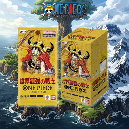 One Piece Card Game - World's Strongest Warrior [OP-17] (Pack or Box) [Pre-Order Aug 2026]