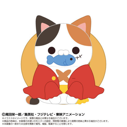 One Piece Chibi Plushie x Mega Cat Project - Nyan Peace Nyan! Monkey D. Luffy [Pre-Order Nov 2026]