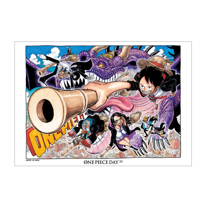 One Piece Day 25 - Color Illustation Plates (6 types) [Pre-Order Dec 2025]