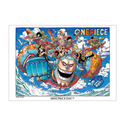 One Piece Day 25 - Color Illustration Plates (6 types)