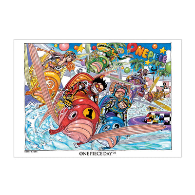 One Piece Day 25 - Color Illustration Plates (6 types)