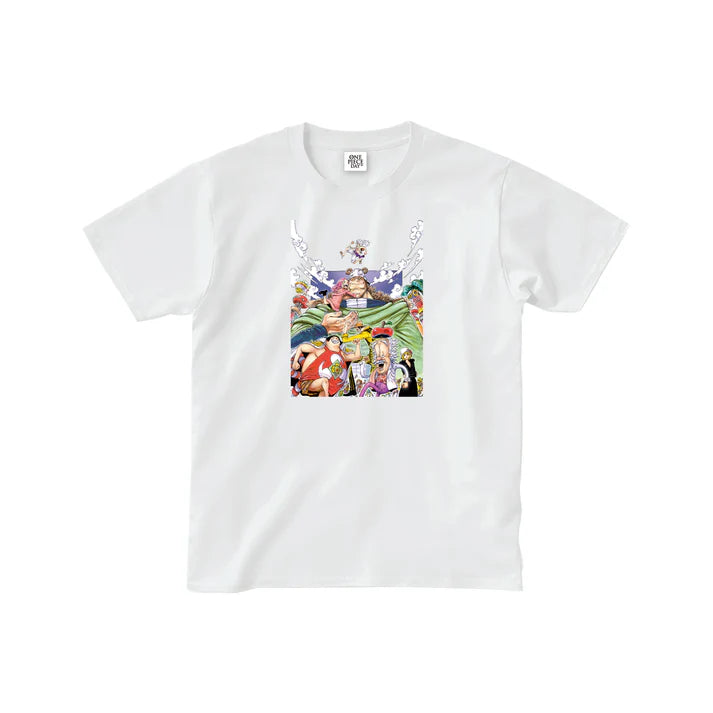 One Piece Day 25 - Comics Cover Illustration T-shirt Volume 109 White or Light Pink [Made-to-order Shipment]