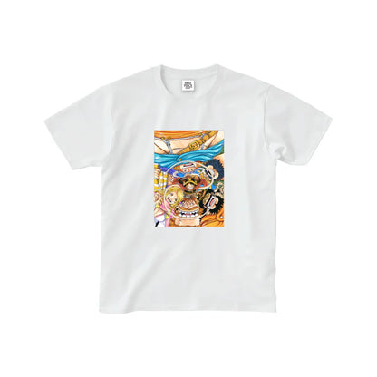 One Piece Day 25 - Comics Cover Illustration T-shirt Volume 112 White or Blue [Made-to-order Shipment]