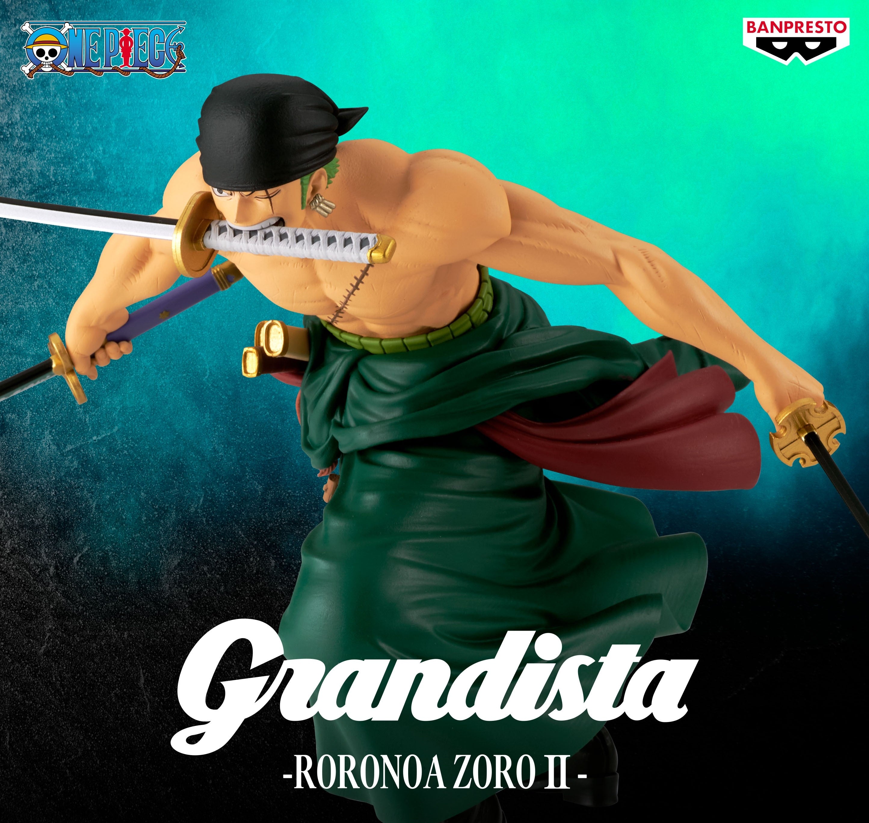 One Piece Grandista - Roronoa Zoro II Japanese Version [Pre-Order Jan 2026]