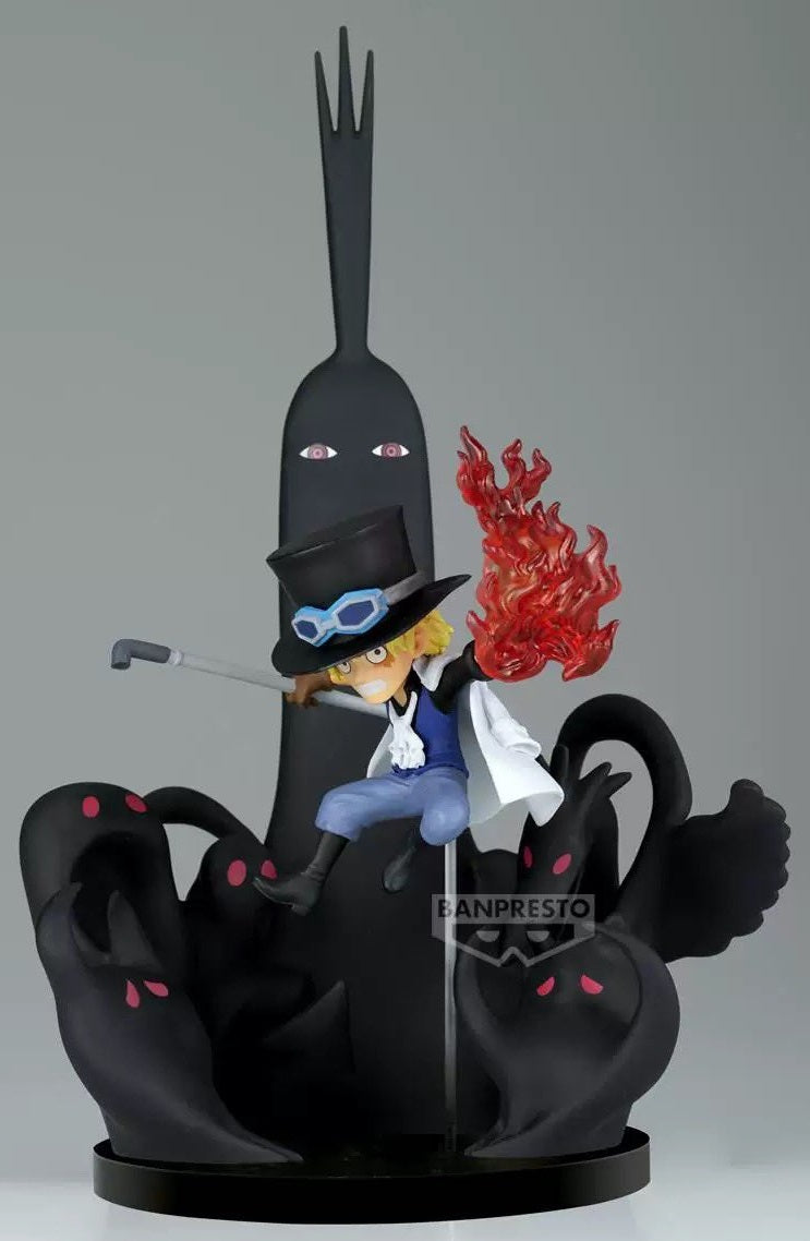 ONE PIECE WORLD COLLECTIBLE FIGURE SPECIAL - SABO VS FIVE ELDERS & IMU SAMA