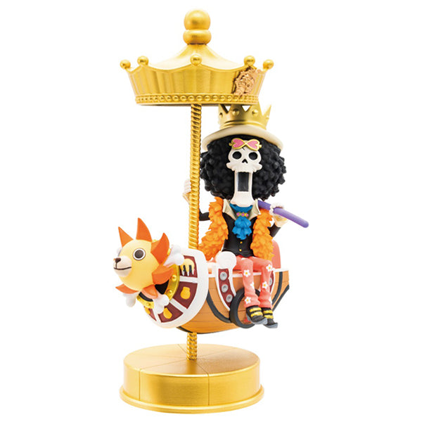 One Piece World Collectible Figure Toei Animation Collection Mugiwara Store - Merry & Sunny Go Round! (10 Types)