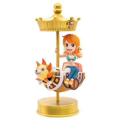 One Piece World Collectible Figure Toei Animation Collection Mugiwara Store - Merry & Sunny Go Round! (10 Types)