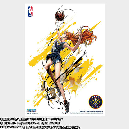 One Piece x NBA - NBA Mini Poster Complete set of 10 Types [Pre-order Jun 2026]