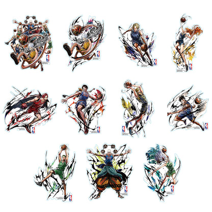 One Piece x NBA - NBA Sticker (11 Types) [Pre-order Jun 2026]