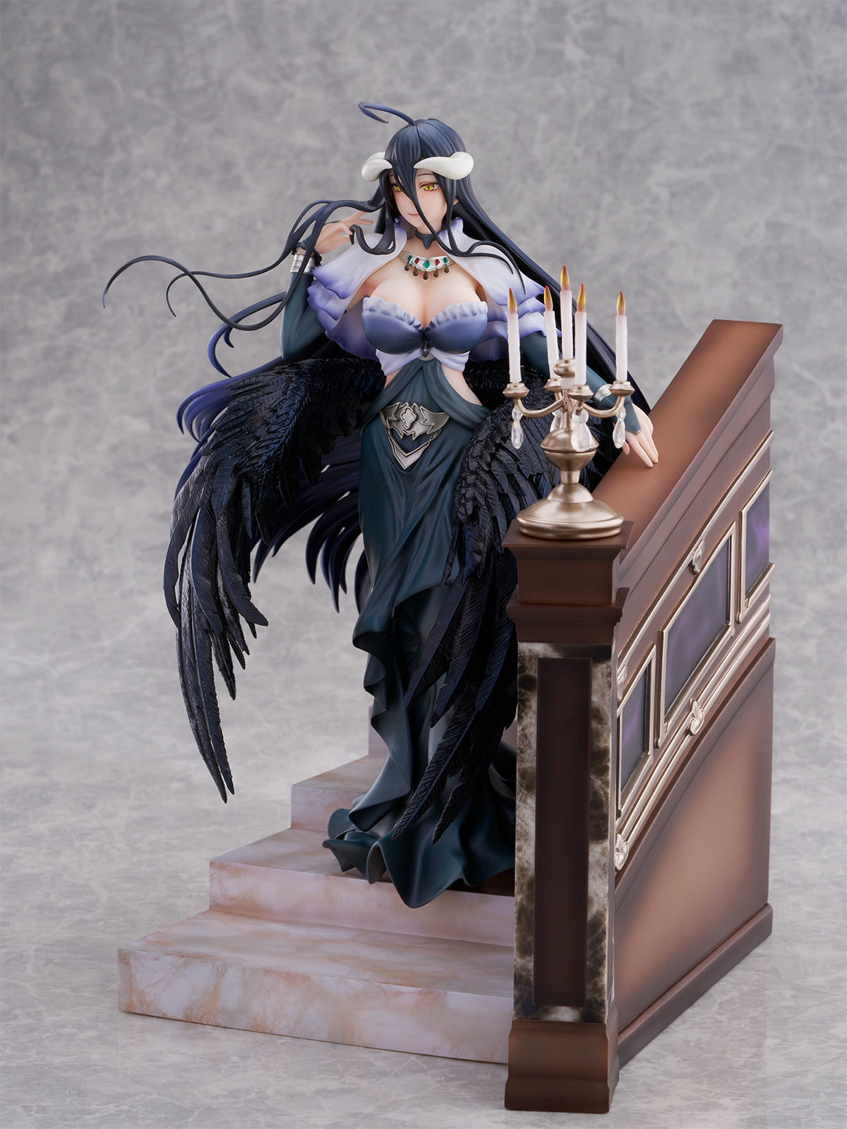 Overlord 1/7 Scale Figure - Albedo Jet Black Dress Ver.