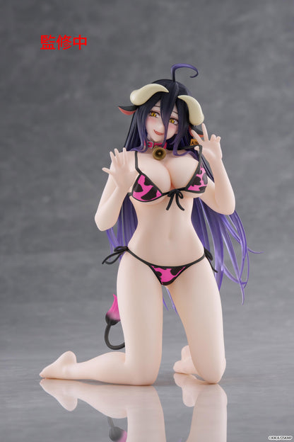 Overlord Desktop Cute - Albedo Pink Cow-Print Swimsuit Ver. Renewal [Pre-Order Jan 2026]