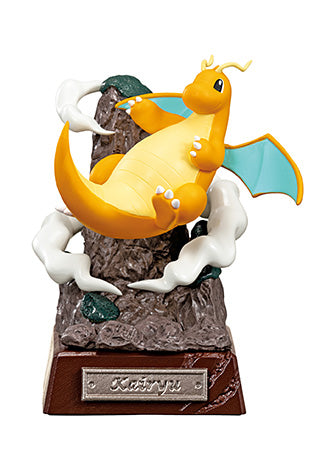 POKEMON - RE-MENT - POCKET STATUE DRAGON TYPE - COMPLETE SET OF 6