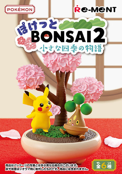 POKEMON - RE-MENT - POKEMON BONSAI 2 : A LITTLE STORY OF THE FOUR SEASONS - COMPLETE SET OF 6