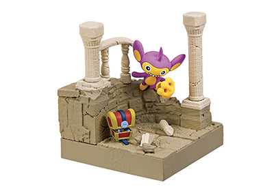Pokemon - Re-Ment - Pokemon Diorama Collection : Castle Ruins - Complete Set of 6