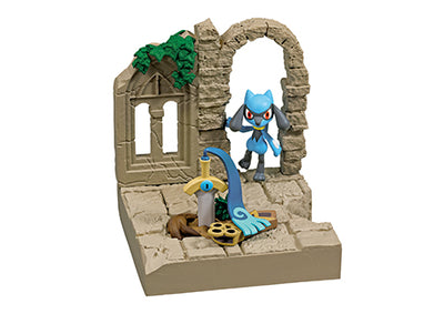 Pokemon - Re-Ment - Pokemon Diorama Collection : Castle Ruins - Complete Set of 6