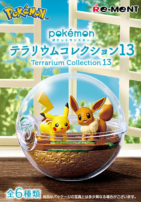 POKEMON - RE-MENT - POKEMON TERRARIUM COLLECTION 13 - COMPLETE SET OF 6