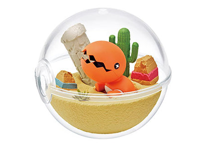 POKEMON - RE-MENT - POKEMON TERRARIUM COLLECTION RELAXING MOMENTS - COMPLETE SET OF 6