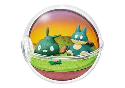 POKEMON - RE-MENT - POKEMON TERRARIUM COLLECTION RELAXING MOMENTS - COMPLETE SET OF 6