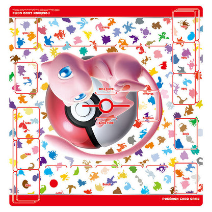 POKEMON CARD GAME SCARLET AND VIOLET POKEMON CARD 151 - Rubber play mat full size Mew