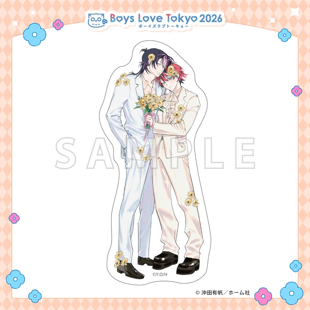 Punks Triangle - Boys Love Tokyo 2026 Die-Cut Stickers [Pre-Order Late June 2026]