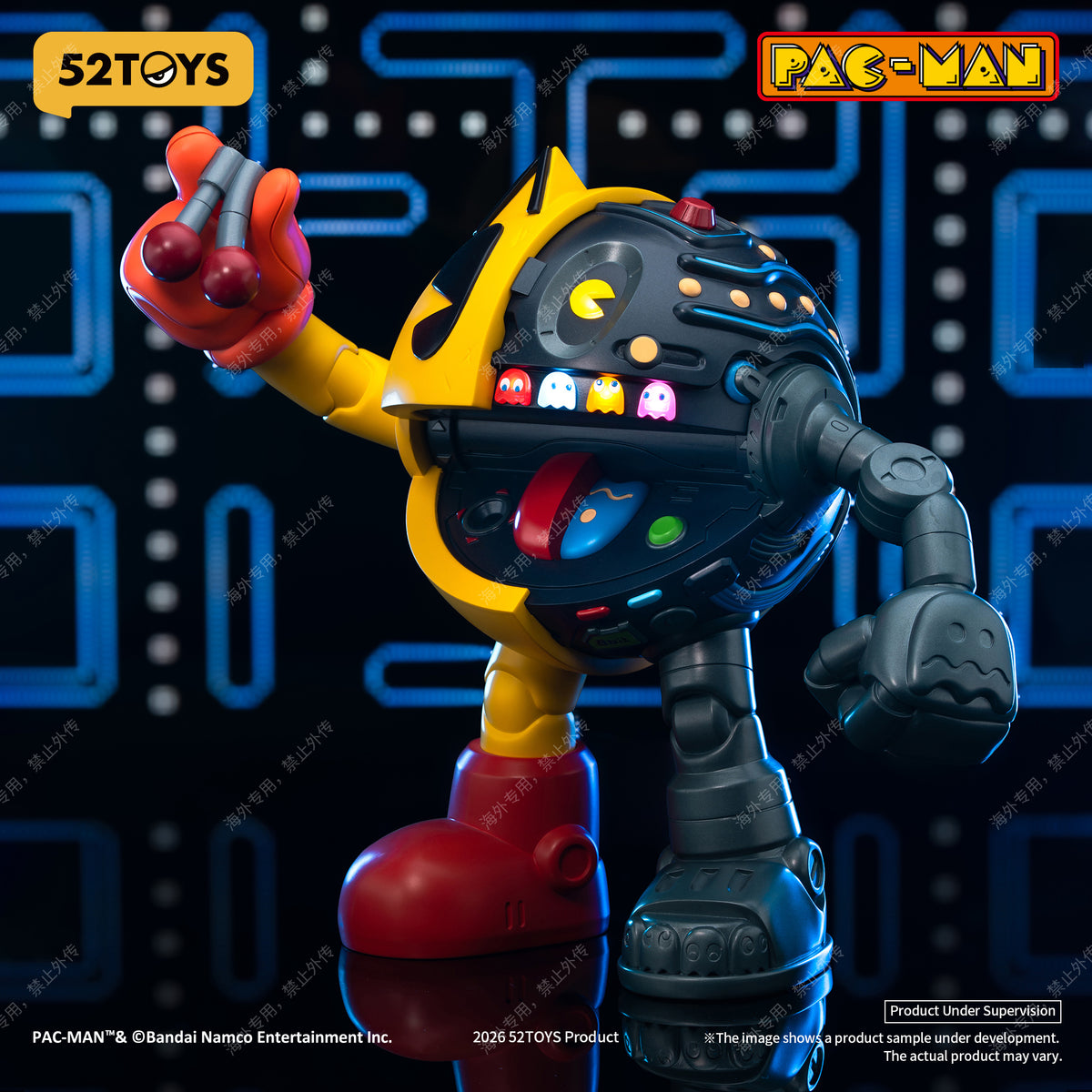Pac-Man 52TOYS - PAC-MAN Cyborg Premium Collectible Statue [Pre-Order Feb 2027]