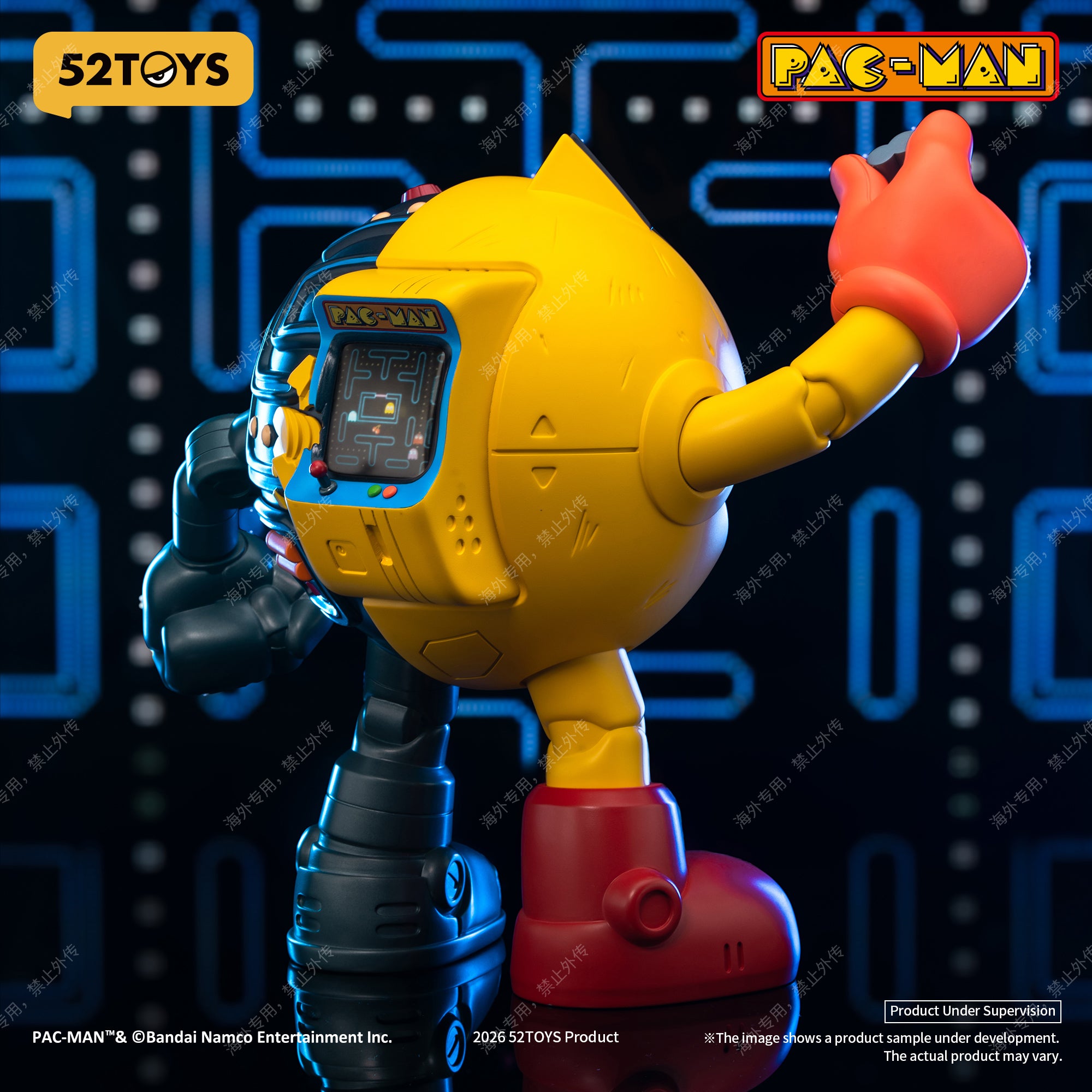 Pac-Man 52TOYS - PAC-MAN Cyborg Premium Collectible Statue [Pre