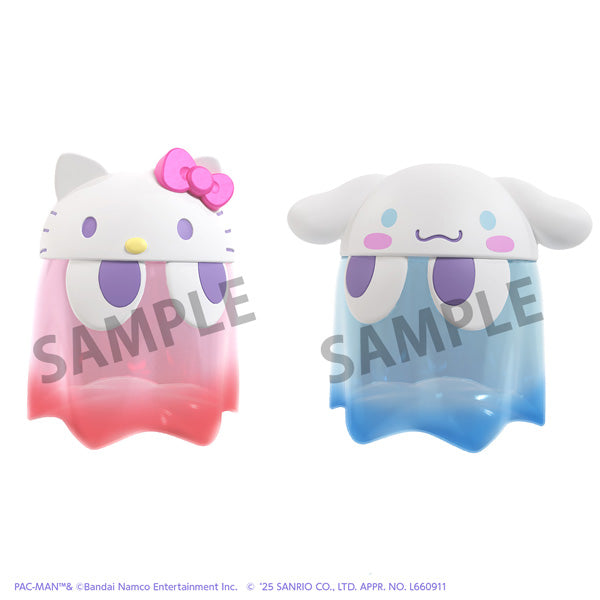 Pac-Man Pac-Man x Sanrio Characters Chibi Collect Figure - Ghost Hello Kitty Clear Color Ver. [Pre-Order Feb 2026]